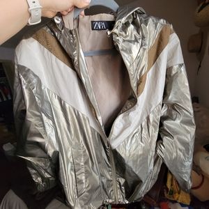 ZARA SIZE M REFLECTIVE JACKET